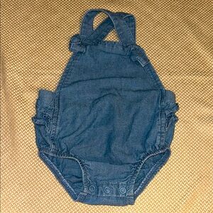 Carter's Classic Blue Baby Overalls